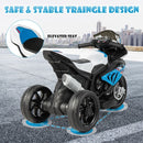 12V Rechargeable Battery Powered Kids Ride-On Motorcycle Toy with Foot Pedal Magic Cars 4