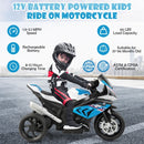12V Rechargeable Battery Powered Kids Ride-On Motorcycle Toy with Foot Pedal Magic Cars 5