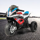 12V Rechargeable Battery Ride-On Motorcycle Toy for Kids with Headlights and Music Magic Cars 3