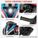 12V Rechargeable Battery Ride-On Motorcycle Toy for Kids with Headlights and Music Magic Cars 6
