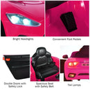 12V Rechargeable Battery Kids Ride-On Car with Remote Control and Lights Magic Cars 11