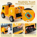12V Electric Ride-On Recycling Garbage Truck Toy with Remote Control and Accessories Magic Cars 5
