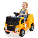 12V Electric Ride-On Recycling Garbage Truck Toy with Remote Control and Accessories Magic Cars 9