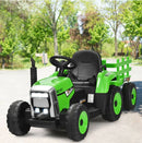 12V Remote Control Kids Ride-On Tractor with Detachable Trailer, Lights, and MP3 Music Magic Cars 6