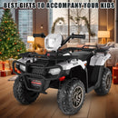 12V Ride-On 4 Wheeler ATV Quad Toy Vehicle with Music LED Lights and Remote Control Magic Cars 10