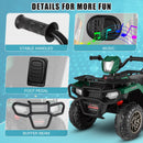 12V Ride-On 4 Wheeler ATV Quad Toy Vehicle with Music LED Lights and Remote Control Magic Cars 5