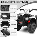 12V Electric Ride-On ATV for Kids Off-Road 4-Wheeler Quad with Remote Control Magic Cars 2