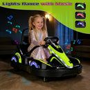 12V Bumper Car for Toddlers 1-3 Years with Parental Remote and 3 Speed Options Magic Cars 3
