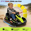 12V Bumper Car for Toddlers 1-3 Years with Parental Remote and 3 Speed Options Magic Cars 5