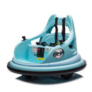 12V Ride-On Bumper Car for Kids Electric Car with Remote Control Blue Magic Cars 13