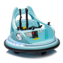 12V Ride-On Bumper Car for Kids Electric Car with Remote Control Blue Magic Cars 14
