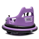 12V Electric Ride-On Bumper Car for Kids with Remote Control Purple Magic Cars 11