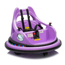 12V Electric Ride-On Bumper Car for Kids with Remote Control Purple Magic Cars 19