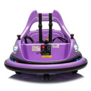 12V Electric Ride-On Bumper Car for Kids with Remote Control Purple Magic Cars 8