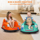 12V Ride-On Bumper Car with Remote Control, 2-Speed Electric Toy Featuring 360-Degree Spin Magic Cars 2
