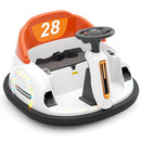 12V Ride On Bumper Car for Toddlers - Orange - Image 2