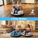 12V Ride On Bumper Car for Toddlers - Orange - Image 3