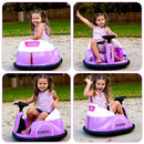 12V Ride On Bumper Car for Toddlers - Pink - Image 6