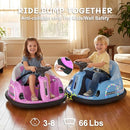 12V Ride On Bumper Car for Toddlers - Pink - Image 7