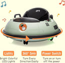 Electric Bumper Car with Remote Control, LED Lights, and Music Magic Cars 4