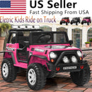 12V Electric 2-Seater Ride-On Jeep Truck with Remote Control for Kids Magic Cars 1