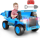 12V Ride-On Electric Dump Truck for Kids with Remote Control and Music Magic Cars 13