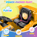 12V Electric Ride-On Dump Truck for Kids with Remote Control and Functional Dump Bed Magic Cars 3
