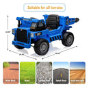 12V Electric Ride-On Dump Truck with Functional Dump Bed for Kids Magic Cars 22