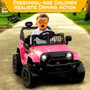 12V Electric Ride-On Truck for Kids with Remote Control and Spring Suspension Magic Cars 17