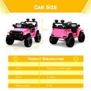 12V Electric Ride-On Truck for Kids with Remote Control and Spring Suspension Magic Cars 13
