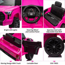 12V Battery-Powered Electric Ride-On Truck for Kids with 4 Wheels and Spring Suspension Magic Cars 3