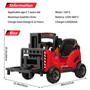 12V Electric Ride-On Construction Forklift Car for Kids with Remote Control Magic Cars 14