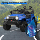 12V Electric Ride-On Truck Toy for Kids with LED Lights and Remote Control Magic Cars 11