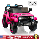 12V Battery-Powered Electric Ride-On Car Truck for Kids with 3 Speeds and LED Lights Magic Cars 12