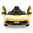 12V Electric Ride-On Car for Kids with LED Lights Licensed Lamborghini Design Magic Cars 5