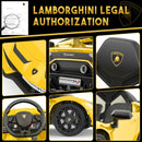 12V Electric Ride-On Car for Kids with LED Lights Licensed Lamborghini Design Magic Cars 6