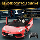 12V Electric Ride-On Land Rover for Kids - Red with Remote Control Magic Cars 2