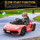 12V Electric Ride-On Land Rover for Kids - Red with Remote Control Magic Cars 3