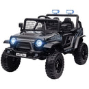 12V Ride-On Car and Truck with 4 Suspension Wheels in Black Magic Cars 3