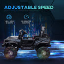 12V Ride-On Car and Truck with 4 Suspension Wheels in Black Magic Cars 6