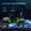 12V Green Ride-On Car and Truck with 4 Suspension Wheels Magic Cars 6