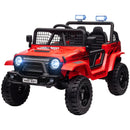 12V Red Ride-On Car and Truck with 4 Suspension Wheels Magic Cars 3