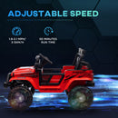 12V Red Ride-On Car and Truck with 4 Suspension Wheels Magic Cars 6