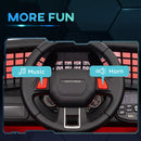 12V Red Ride-On Car and Truck with 4 Suspension Wheels Magic Cars 9
