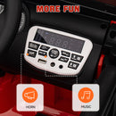12V Red Ride-On Car and Truck with Suspension Wheels Magic Cars 9