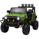 12V Ride-On UTV Car with Bluetooth and 4 Suspension Wheels Green Magic Cars 3