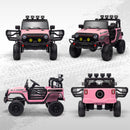 12V Pink Ride-On UTV Car with Bluetooth and 4 Suspension Wheels Magic Cars 10