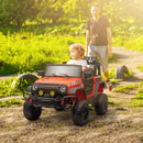 12V Ride-On UTV Car with Bluetooth and 4 Suspension Wheels in Red Magic Cars 1