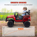 12V Ride-On UTV Car with Bluetooth and 4 Suspension Wheels in Red Magic Cars 5