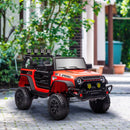 12V Ride-On UTV Car with Bluetooth and 4 Suspension Wheels in Red Magic Cars 8